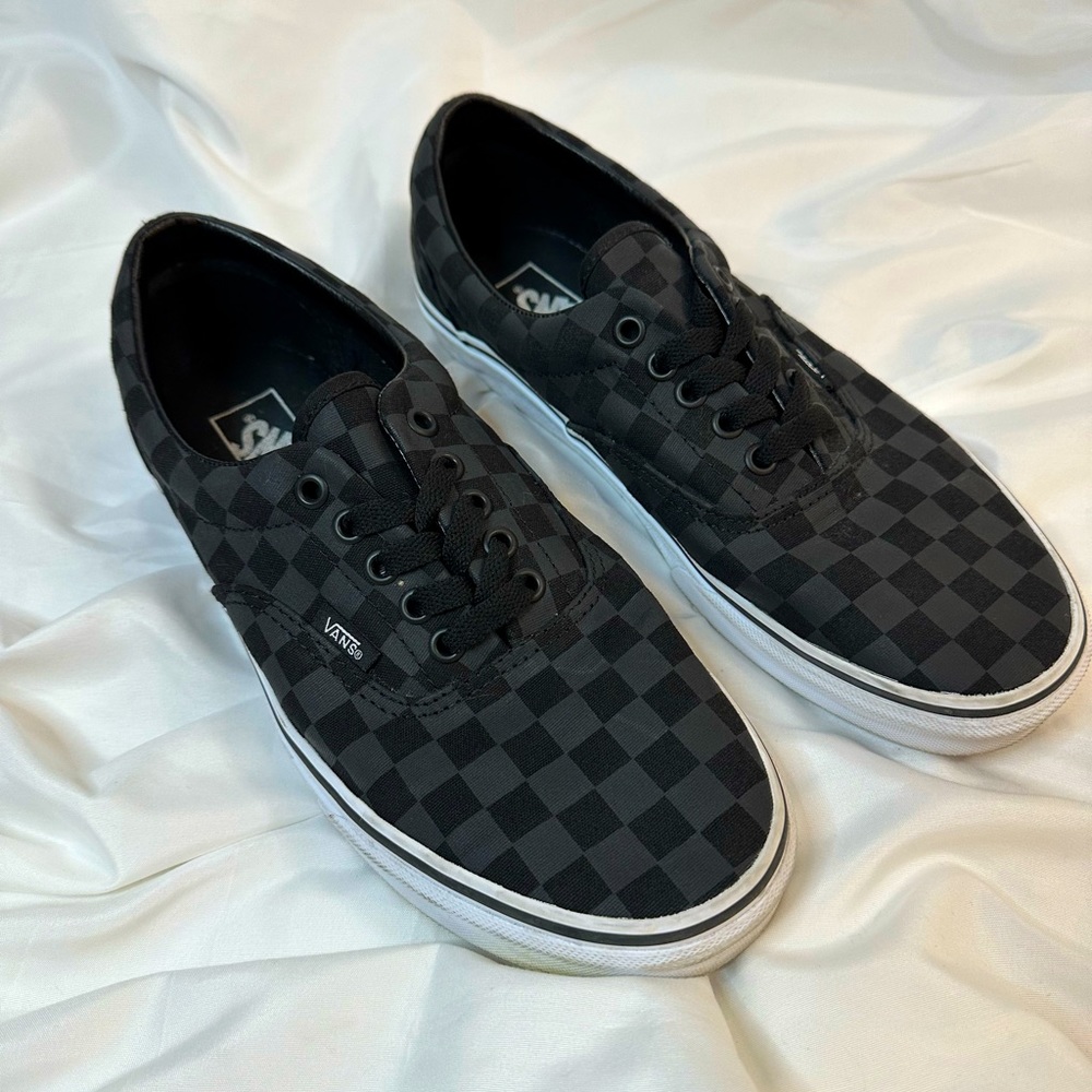 Unisex Era Vans Black/Grey Chex